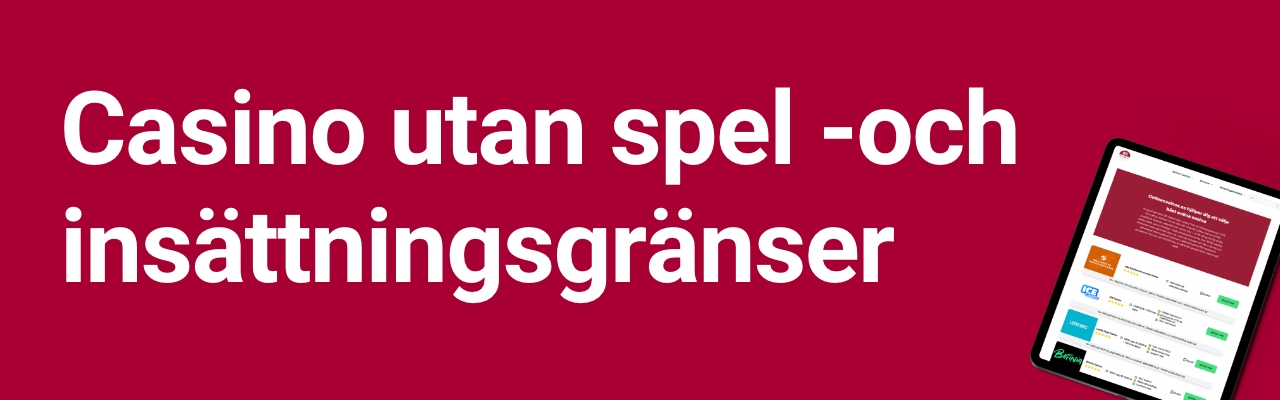 Spelgränser ett krav på svenska casinon